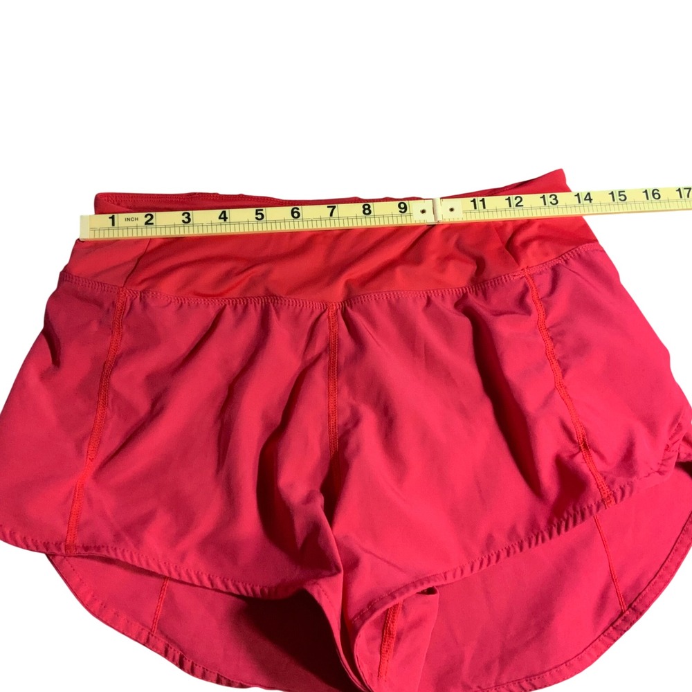 Lululemon Speed Up Shorts 2.5" Red size Medium - Picture 6 of 11